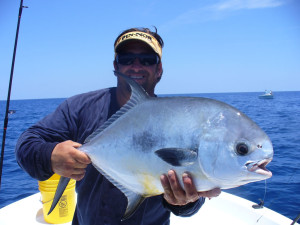 Florida Keys permit caught on inshore fishing charter