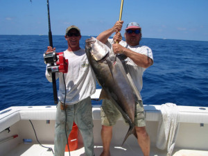 Florida Keys deep sea fishing charter for amberjack